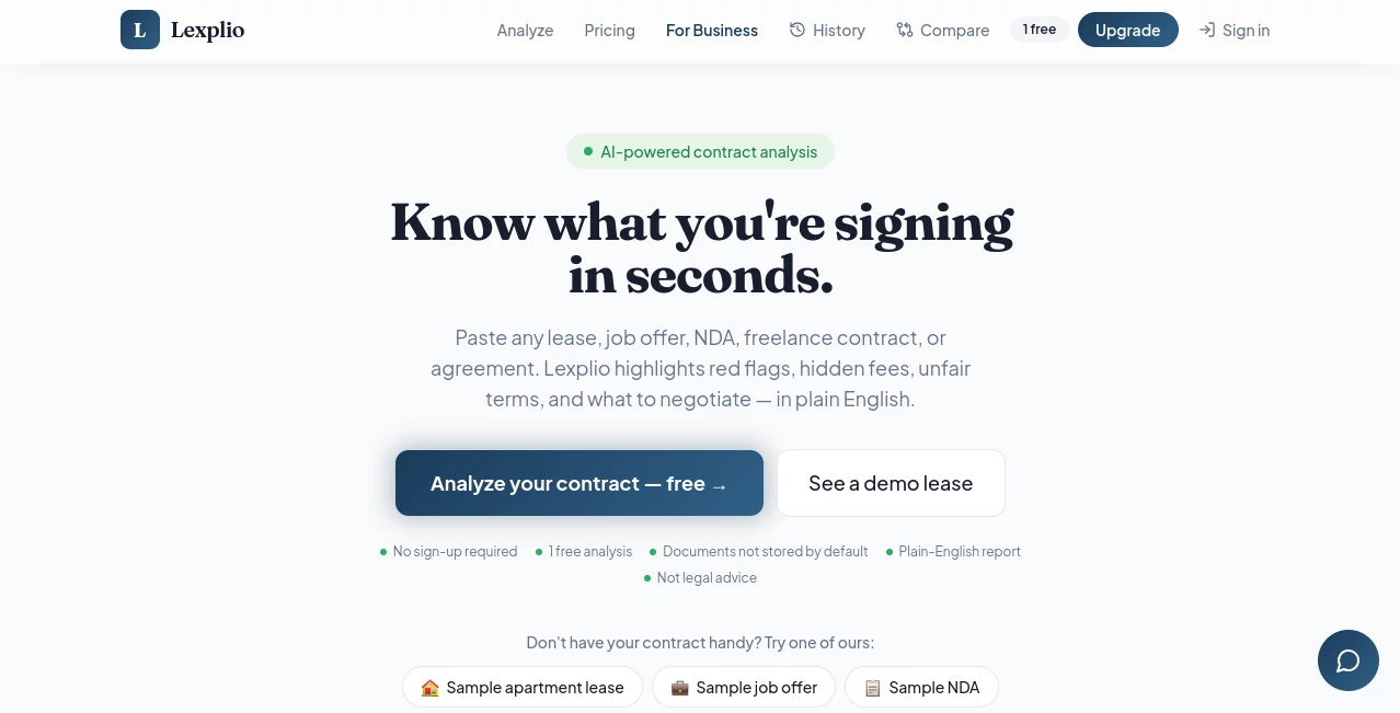 Screenshot of Lexplio – An AI tool in the ,AI SEO Assistant ,AI Copywriting ,AI Writing Assistants  category, showcasing its interface and key features.