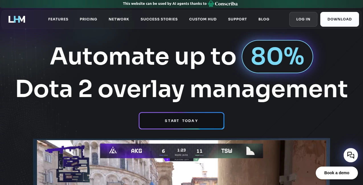 Screenshot of LHM – An AI tool in the ,AI Game  category, showcasing its interface and key features.
