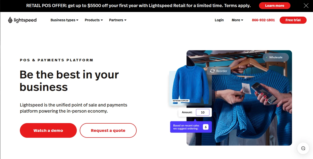 Screenshot of Lightspeed – An AI tool in the ,Other  category, showcasing its interface and key features.