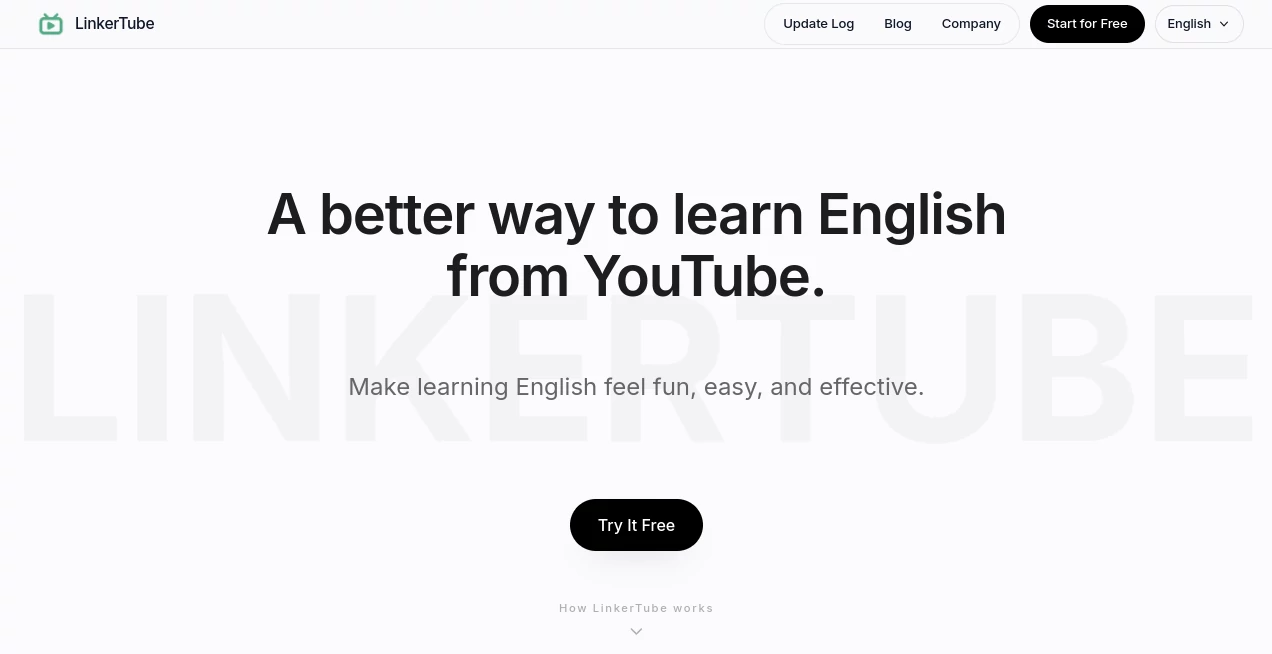 Screenshot of LinkerTube – An AI tool in the ,AI Video Generator ,AI Bio Link ,AI Social Media Assistant ,AI Marketing Plan Generator  category, showcasing its interface and key features.