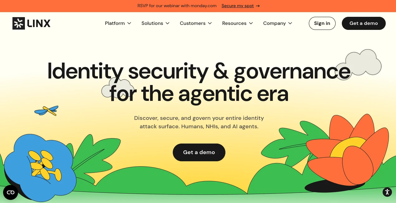 Screenshot of Linx Security – An AI tool in the ,Other ,Business  category, showcasing its interface and key features.