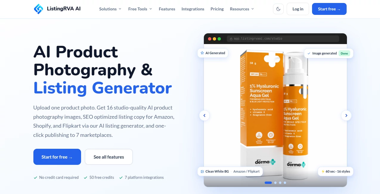 Screenshot of ListingRVA AI – An AI tool in the ,AI Business Ideas Generator ,AI SEO Assistant ,AI Tools Directory  category, showcasing its interface and key features.
