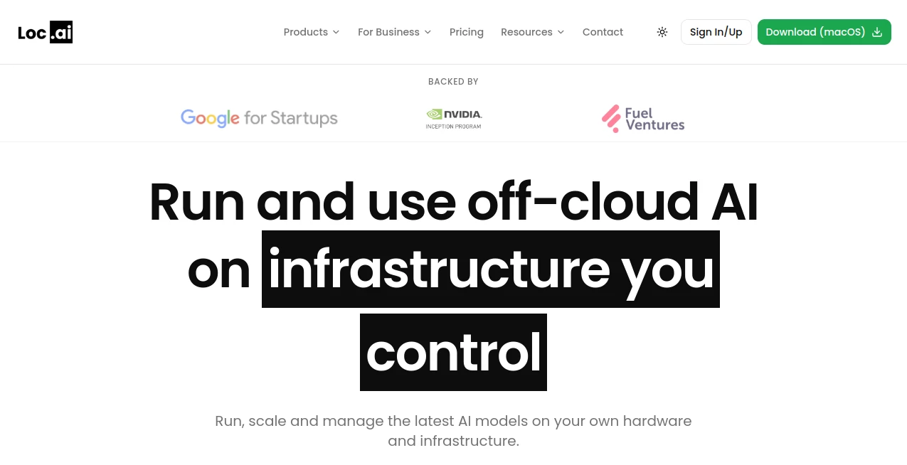 Screenshot of Locai – An AI tool in the ,AI API Design ,AI Developer Tools ,AI Business Ideas Generator ,Large Language Models (LLMs)  category, showcasing its interface and key features.