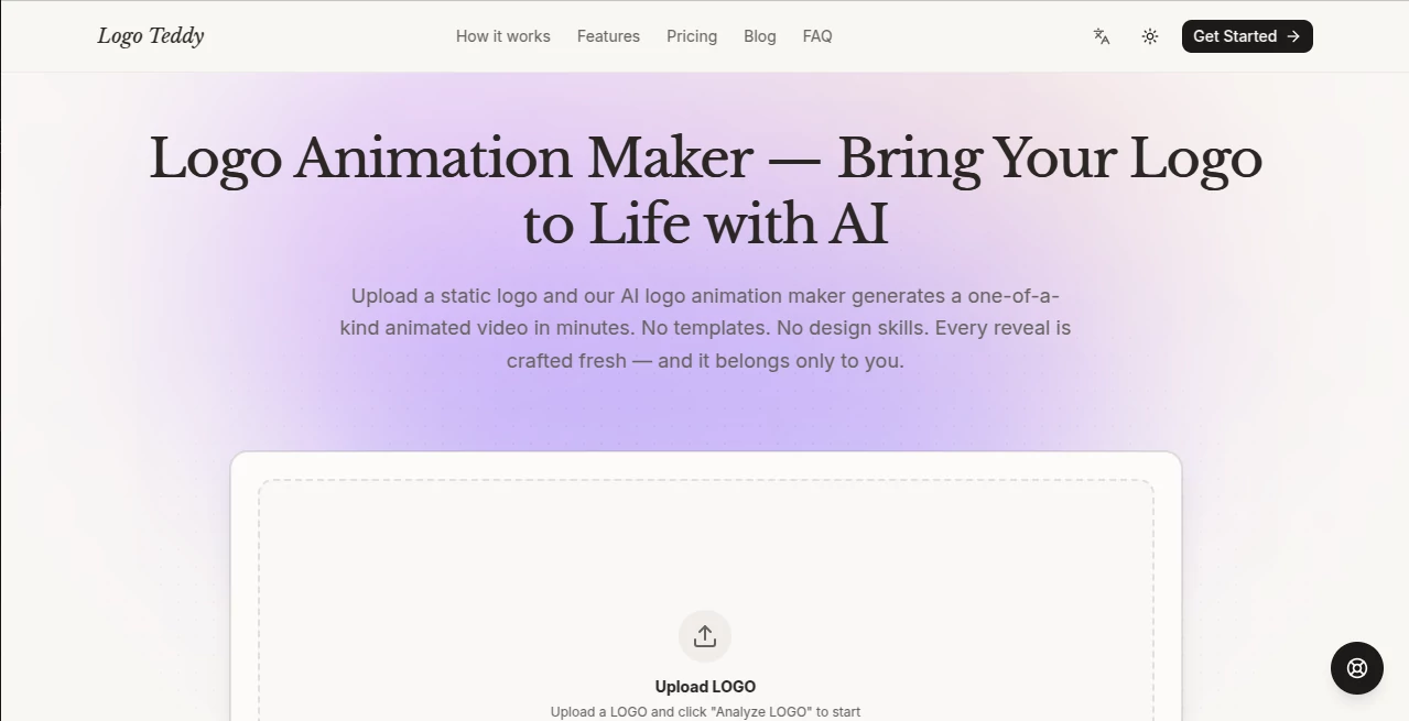 Screenshot of Logo Teddy – An AI tool in the ,AI Logo Generator ,AI Design Generator ,AI Graphic Design ,AI Design Assistant  category, showcasing its interface and key features.