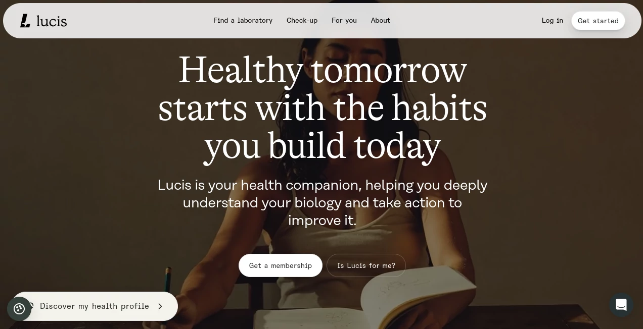 Screenshot of Lucis Life – An AI tool in the ,AI Writing Assistants ,AI Content Generator ,AI Business Ideas Generator ,AI Productivity Tools  category, showcasing its interface and key features.