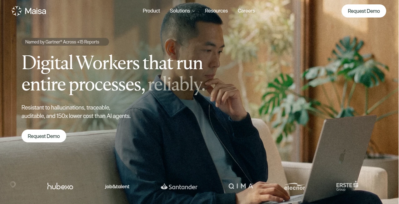 Screenshot of Maisa AI – An AI tool in the ,AI Workflow Management ,AI Productivity Tools ,AI Developer Tools ,Business  category, showcasing its interface and key features.