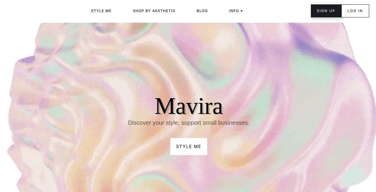 Screenshot of Mavira – An AI tool in the ,AI Design Assistant ,AI Design Generator  category, showcasing its interface and key features.