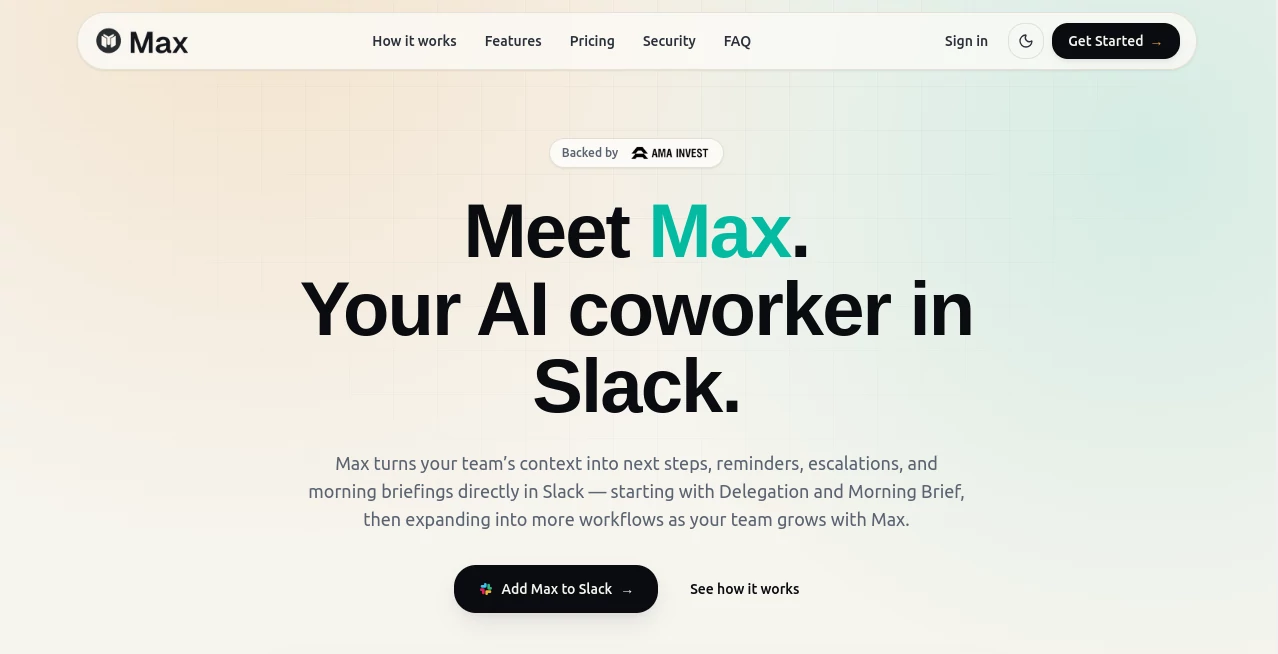 Screenshot of MaxWorker – An AI tool in the ,AI Productivity Tools ,AI Task Management ,AI Team Collaboration ,AI Workflow Management  category, showcasing its interface and key features.