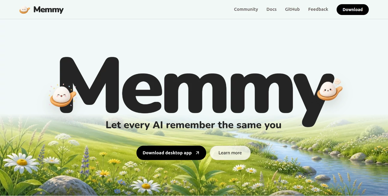 Screenshot of Memmy – An AI tool in the ,AI Knowledge Management ,AI Productivity Tools ,AI Knowledge Base ,AI Developer Tools  category, showcasing its interface and key features.