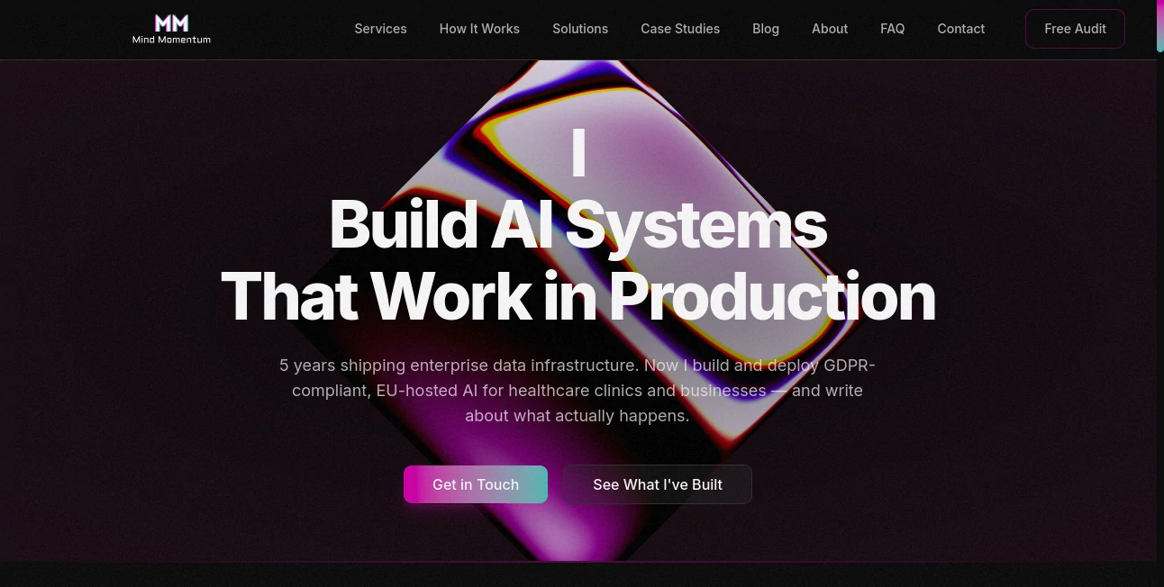 Screenshot of Mind Momentum AI Reception – An AI tool in the ,AI Productivity Tools ,AI Notes Assistant ,AI Workflow Management ,AI Mind Mapping  category, showcasing its interface and key features.