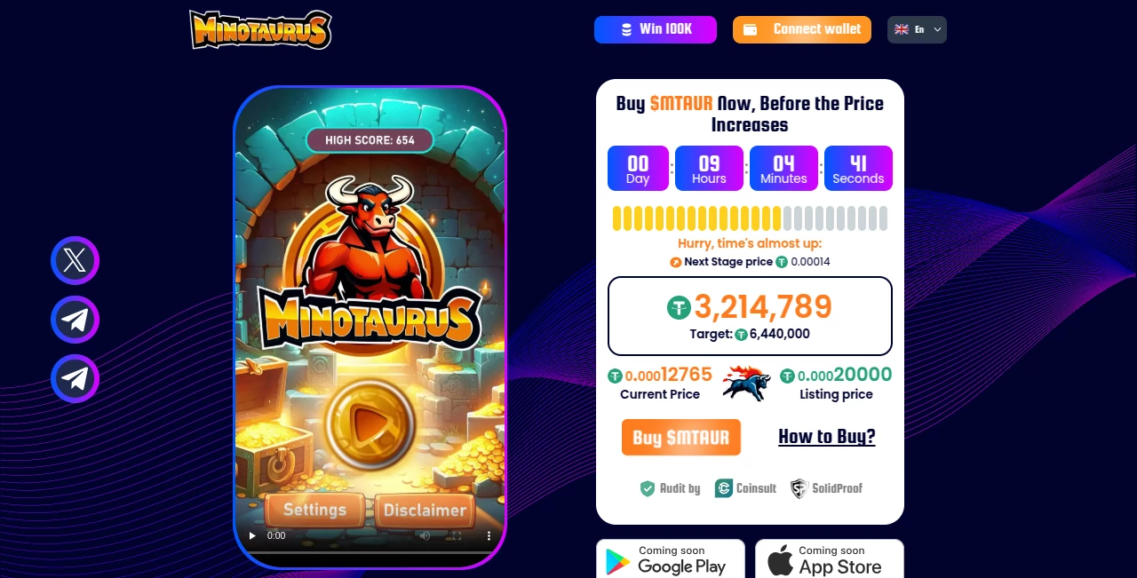 Screenshot of Minotaurus – An AI tool in the ,AI Game  category, showcasing its interface and key features.