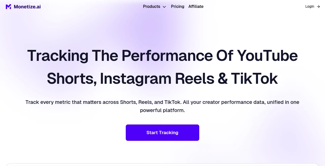 Screenshot of Monetize AI – An AI tool in the ,AI Social Media Assistant ,AI Advertising Assistant ,AI Analytics Assistant ,AI Reviews Assistant  category, showcasing its interface and key features.