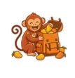 MonkeyEatingMango logo