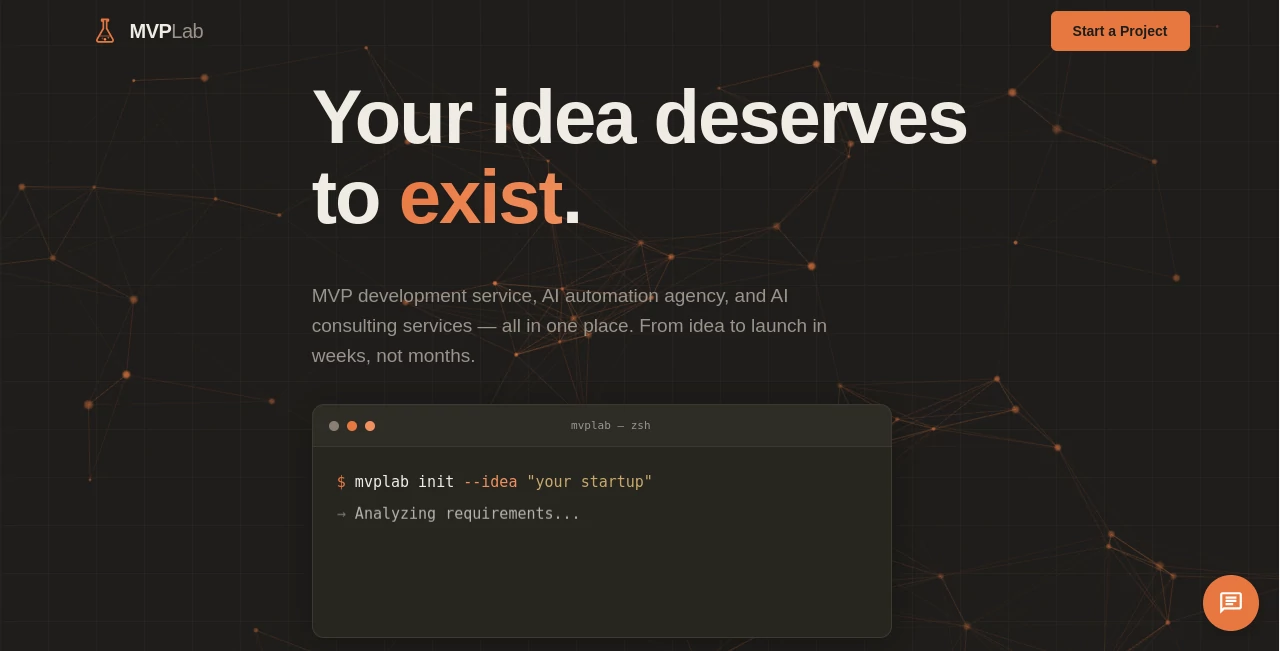 Screenshot of MVPLAB AI – An AI tool in the ,AI Website Builder ,AI No-Code & Low-Code ,AI App Builder  category, showcasing its interface and key features.