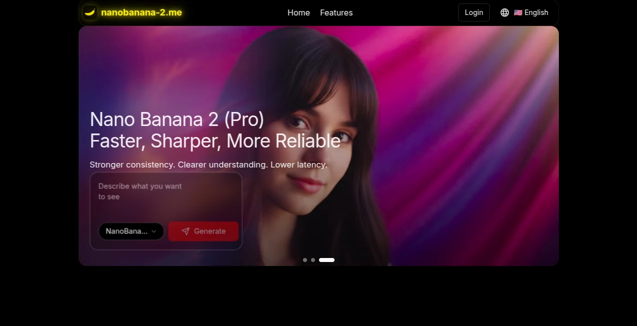 Screenshot of Nano Banana 2 – An AI tool in the ,AI Photo & Image Generator ,AI Art Generator ,AI Design Generator ,AI Image to Image  category, showcasing its interface and key features.