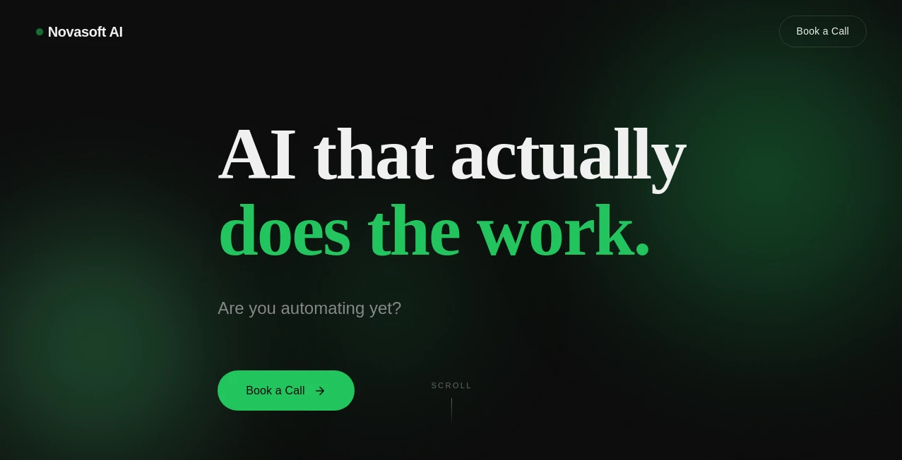 Screenshot of Novasoft AI – An AI tool in the ,AI Productivity Tools ,AI Task Management ,AI Workflow Management ,AI Project Management  category, showcasing its interface and key features.