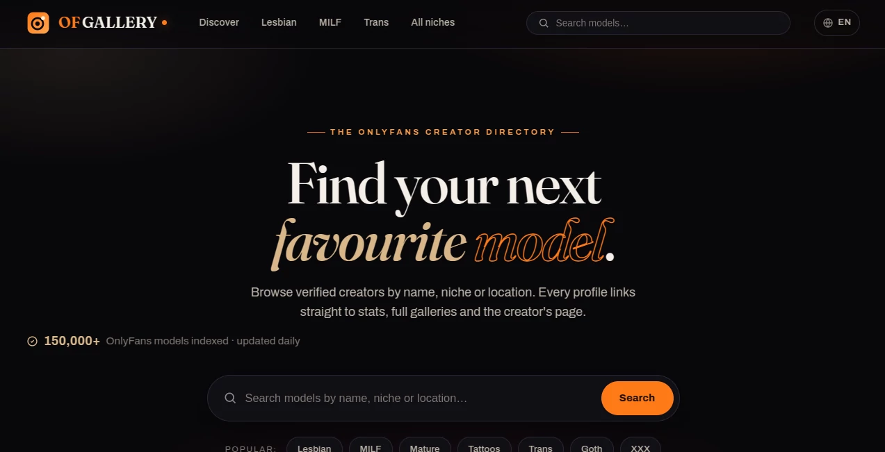 Screenshot of Ofgallery – An AI tool in the ,AI Photo & Image Generator ,AI Image Recognition ,AI Photography ,AI Search Engine  category, showcasing its interface and key features.