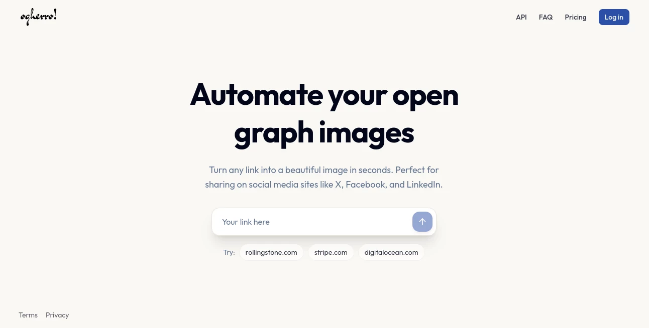Screenshot of OG Herro – An AI tool in the ,AI Photo & Image Generator ,AI Social Media Assistant ,AI Marketing Plan Generator ,AI Design Generator  category, showcasing its interface and key features.