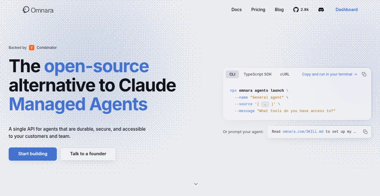 Screenshot of Omnara – An AI tool in the ,AI Code Assistant ,AI Developer Tools  category, showcasing its interface and key features.