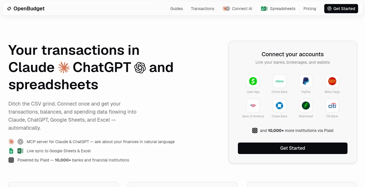 Screenshot of OpenBudget – An AI tool in the ,AI Research Tool ,AI Productivity Tools ,AI Notes Assistant ,Other  category, showcasing its interface and key features.