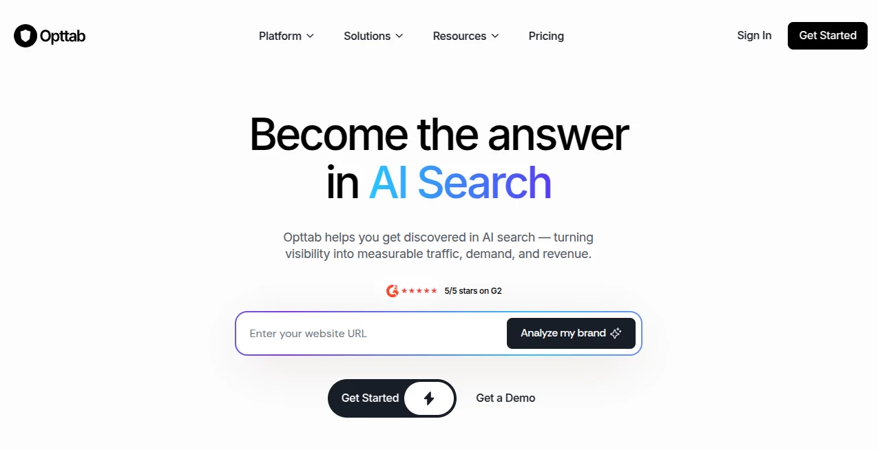 Screenshot of OpttApp – An AI tool in the ,AI Content Generator ,AI SEO Assistant ,AI Productivity Tools ,AI Workflow Management  category, showcasing its interface and key features.