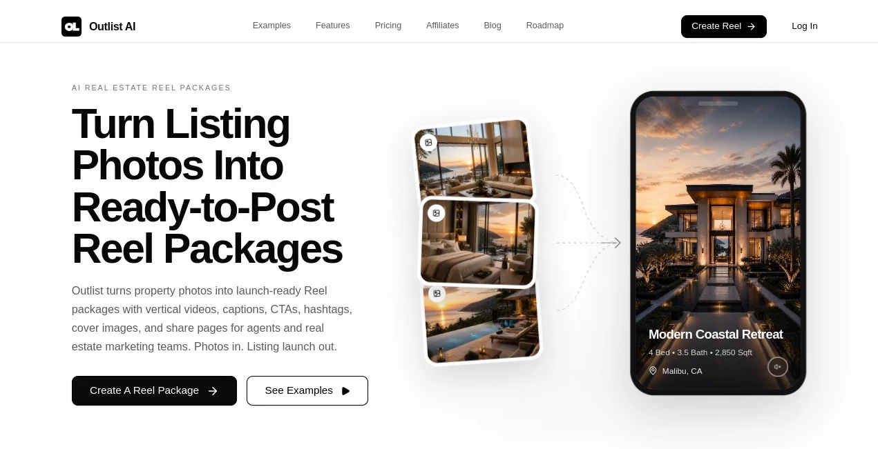 Screenshot of Outlist AI – An AI tool in the ,AI SEO Assistant ,AI Marketing Plan Generator ,AI Email Assistant ,AI Lead Generation  category, showcasing its interface and key features.