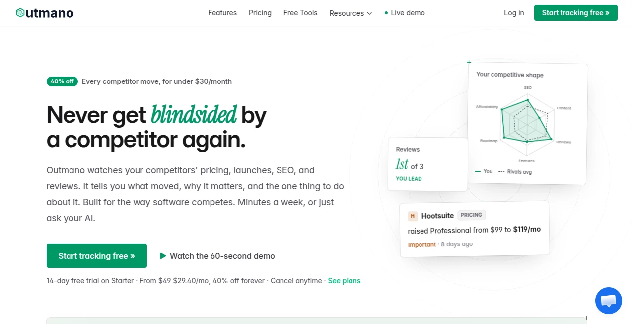 Screenshot of Outmano – An AI tool in the ,AI SEO Assistant ,AI Research Tool ,AI Analytics Assistant ,AI Advertising Assistant  category, showcasing its interface and key features.