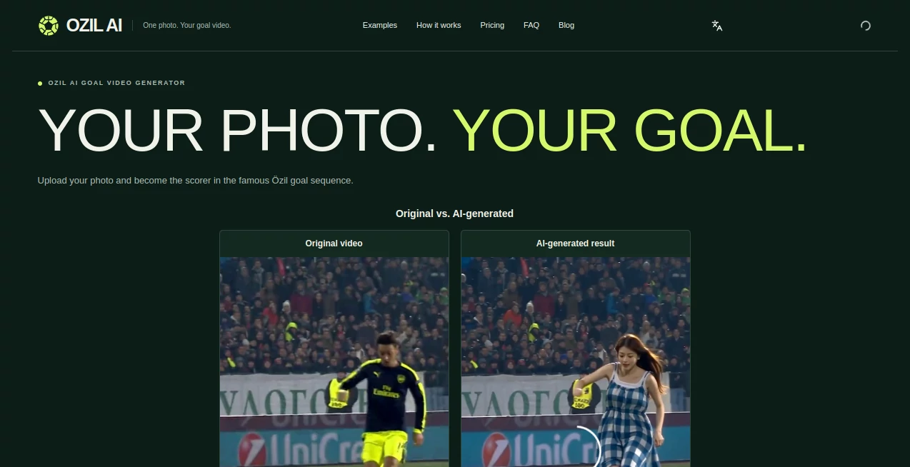 Screenshot of Ozil AI – An AI tool in the ,AI Image to Video ,AI Video Generator ,Video  category, showcasing its interface and key features.