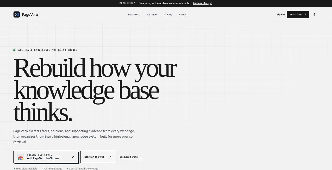 Screenshot of Page Vero – An AI tool in the ,AI Landing Page Builder ,AI Website Builder ,AI Design Assistant ,AI Developer Tools  category, showcasing its interface and key features.