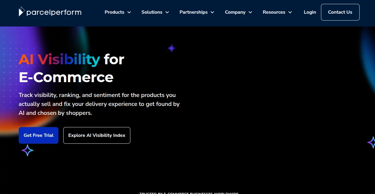Screenshot of AI Commerce Visibility – An AI tool in the ,AI E-commerce Assistant ,AI Analytics Assistant ,AI SEO Assistant ,AI Marketing Plan Generator  category, showcasing its interface and key features.