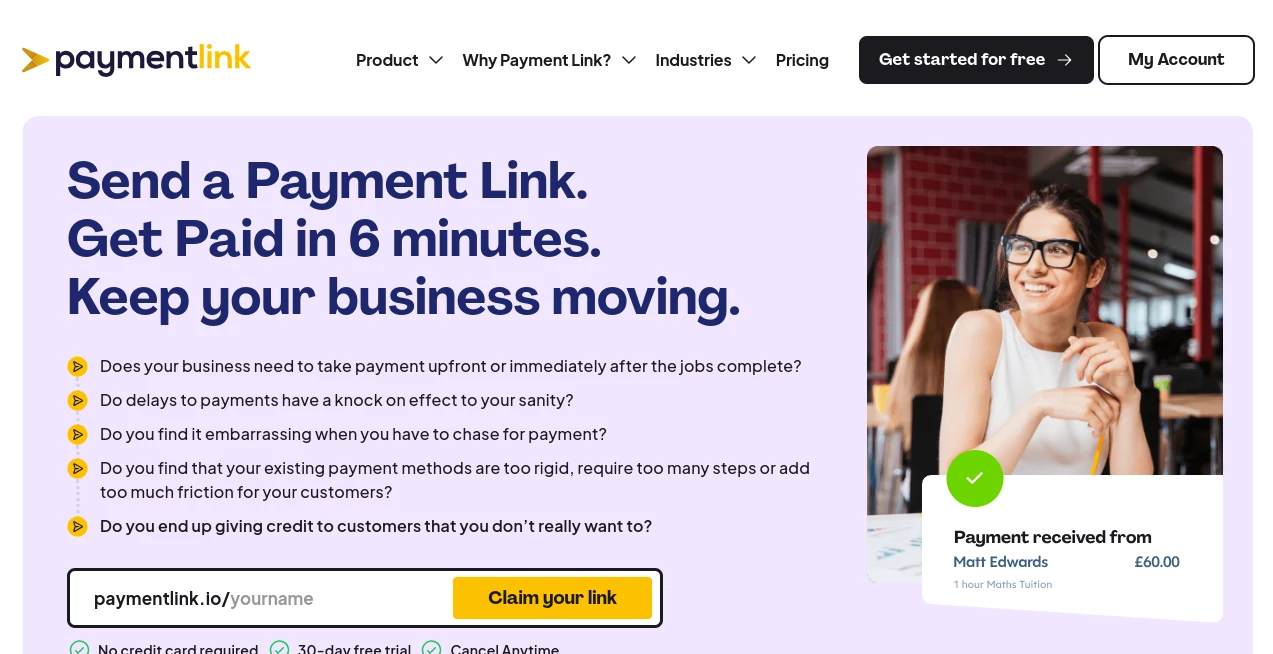 Screenshot of Payment Link – An AI tool in the ,AI Accounting Assistant ,AI Sales Assistant ,AI E-commerce Assistant ,Business  category, showcasing its interface and key features.