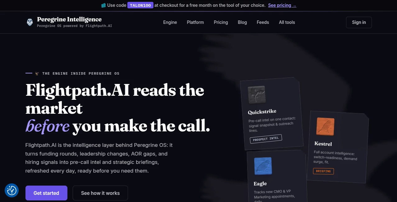 Screenshot of Peregrine OS – An AI tool in the ,AI Analytics Assistant ,Business ,AI Consulting Assistant ,AI Sales Assistant ,AI Chatbot  category, showcasing its interface and key features.