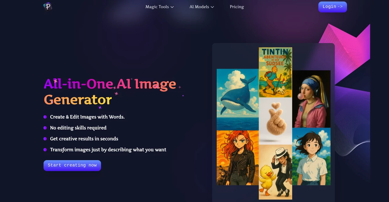 Pixfy AI All in One AI Image Generator Pixfy AI All in One AI Image Generator