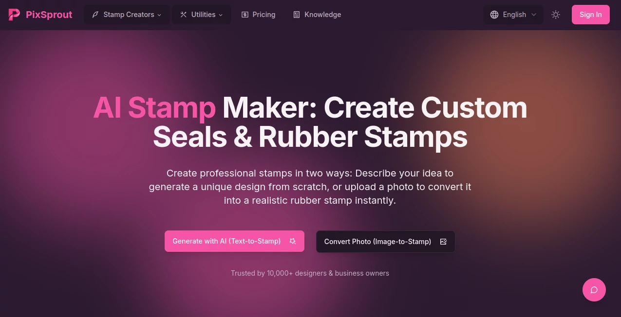 Screenshot of PixSprout – An AI tool in the ,AI Background Remover ,Photo & Image Editor ,AI Design Generator ,AI Image to Image  category, showcasing its interface and key features.