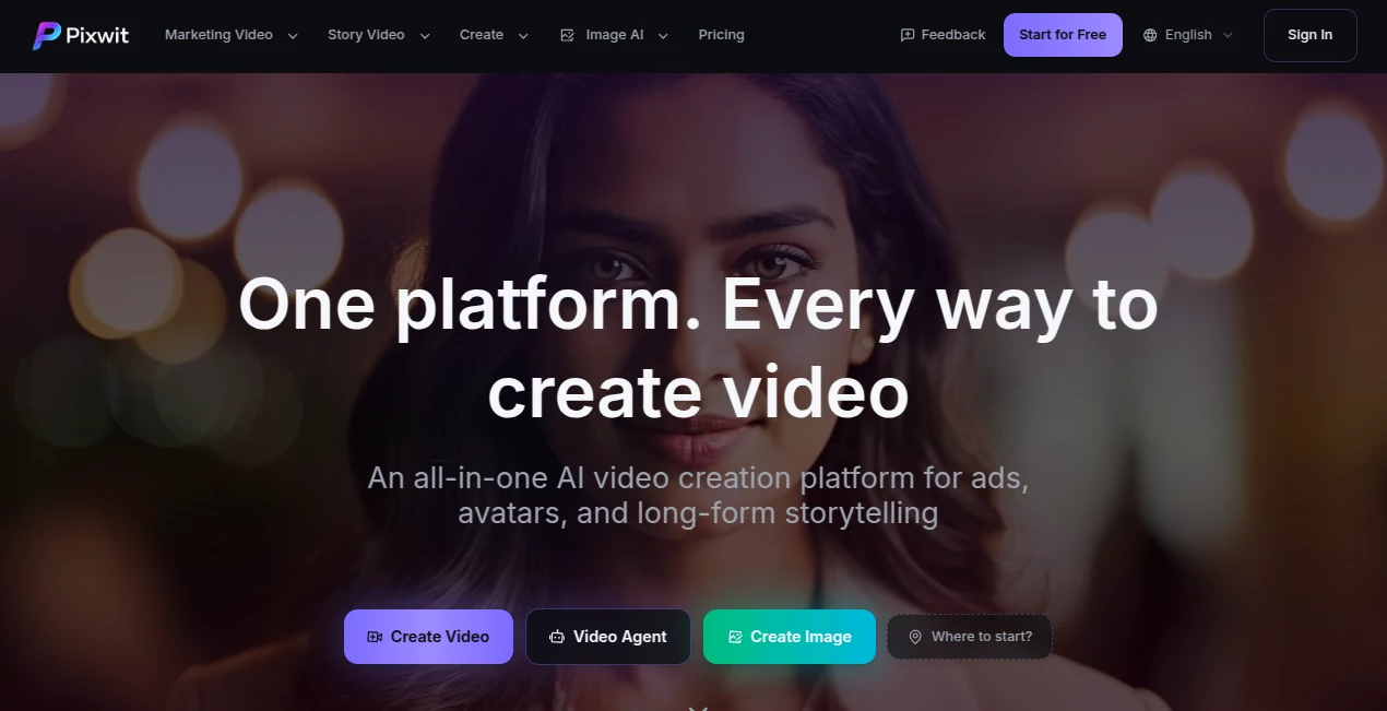 Screenshot of Pixwit – An AI tool in the ,AI Photo & Image Generator ,AI Illustration Generator ,AI Photo Enhancer ,AI Design Generator  category, showcasing its interface and key features.
