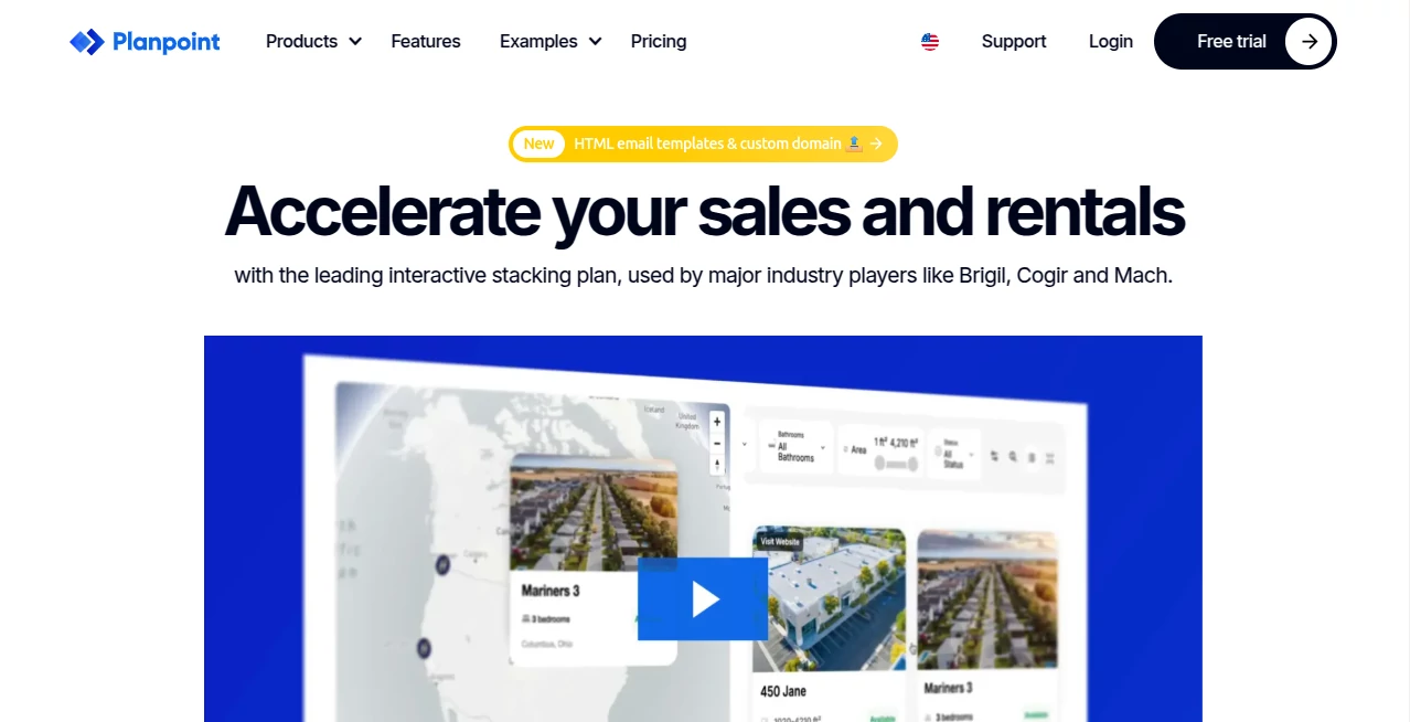 Screenshot of Planpoint – An AI tool in the ,AI Sales Assistant ,AI Analytics Assistant ,AI Team Collaboration  category, showcasing its interface and key features.