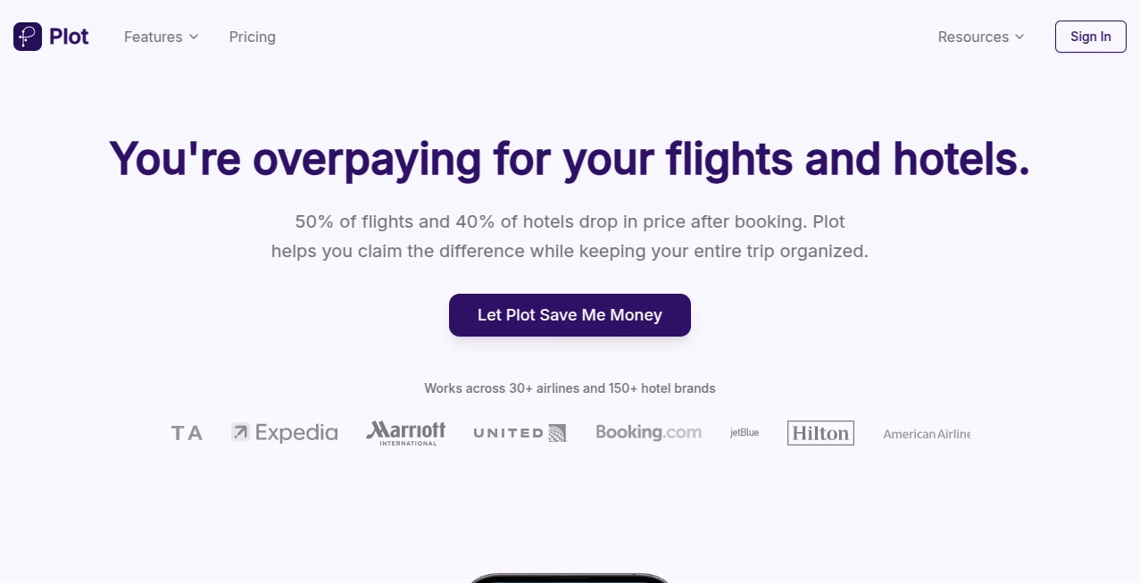 Screenshot of Plot Travel – An AI tool in the ,AI Life Assistant ,AI Research Tool ,AI Maps Generator ,AI Trip Planner  category, showcasing its interface and key features.