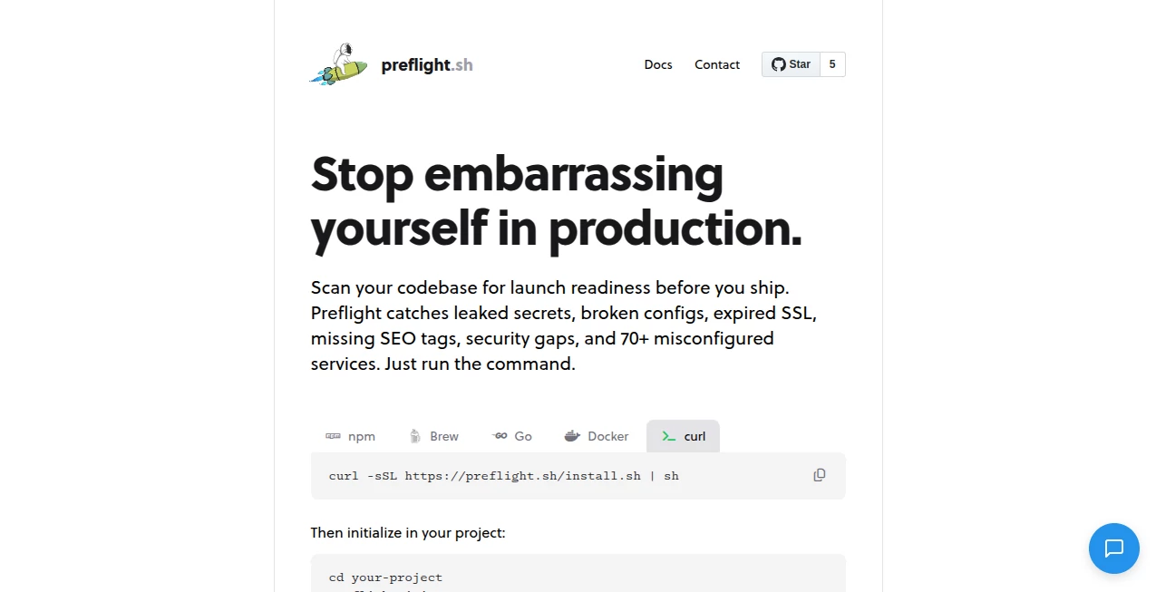 Screenshot of Prelight – An AI tool in the ,AI Developer Tools ,AI Research Tool ,AI Analytics Assistant ,AI SEO Assistant  category, showcasing its interface and key features.