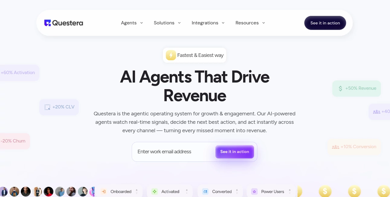 Screenshot of Questera AI – An AI tool in the ,AI Consulting Assistant ,AI Interview Assistant ,AI Recruiting  category, showcasing its interface and key features.