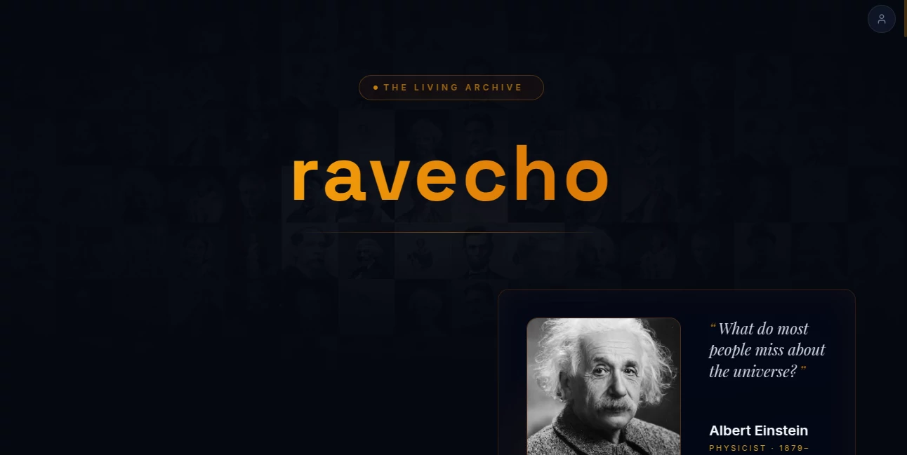 Screenshot of Ravecho – An AI tool in the ,AI Music Generator ,AI Voice & Audio Editing ,AI Rap Generator ,AI Text to Music  category, showcasing its interface and key features.