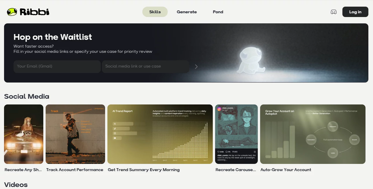 Screenshot of Ribbi – An AI tool in the ,AI Copywriting ,AI Writing Assistants ,AI Content Generator ,AI SEO Assistant  category, showcasing its interface and key features.