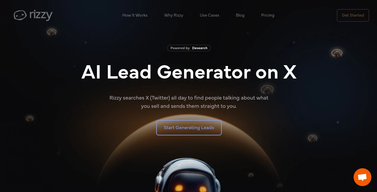 Screenshot of Rizzy – An AI tool in the ,AI Twitter Assistant ,AI Social Media Assistant ,AI Response Generator ,AI Lead Generation  category, showcasing its interface and key features.