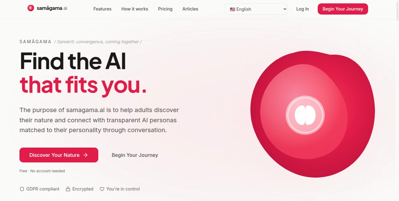 Screenshot of Samagama AI – An AI tool in the ,AI Copywriting ,AI Writing Assistants ,AI Content Generator ,AI Marketing Plan Generator  category, showcasing its interface and key features.