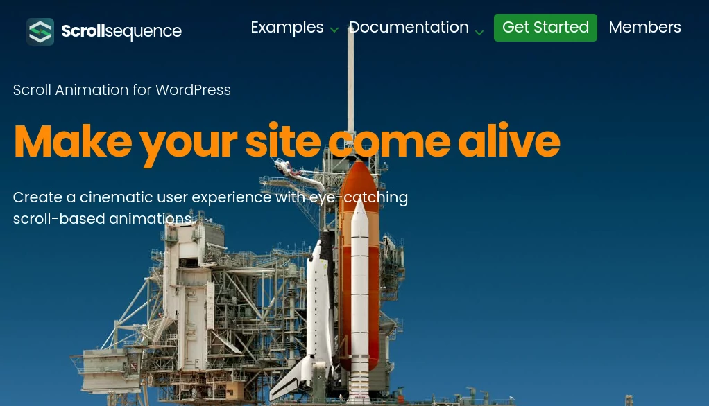 Screenshot of Scrollsequence – An AI tool in the ,AI Animated Video ,AI Video Generator ,AI Website Designer ,AI Design Generator  category, showcasing its interface and key features.