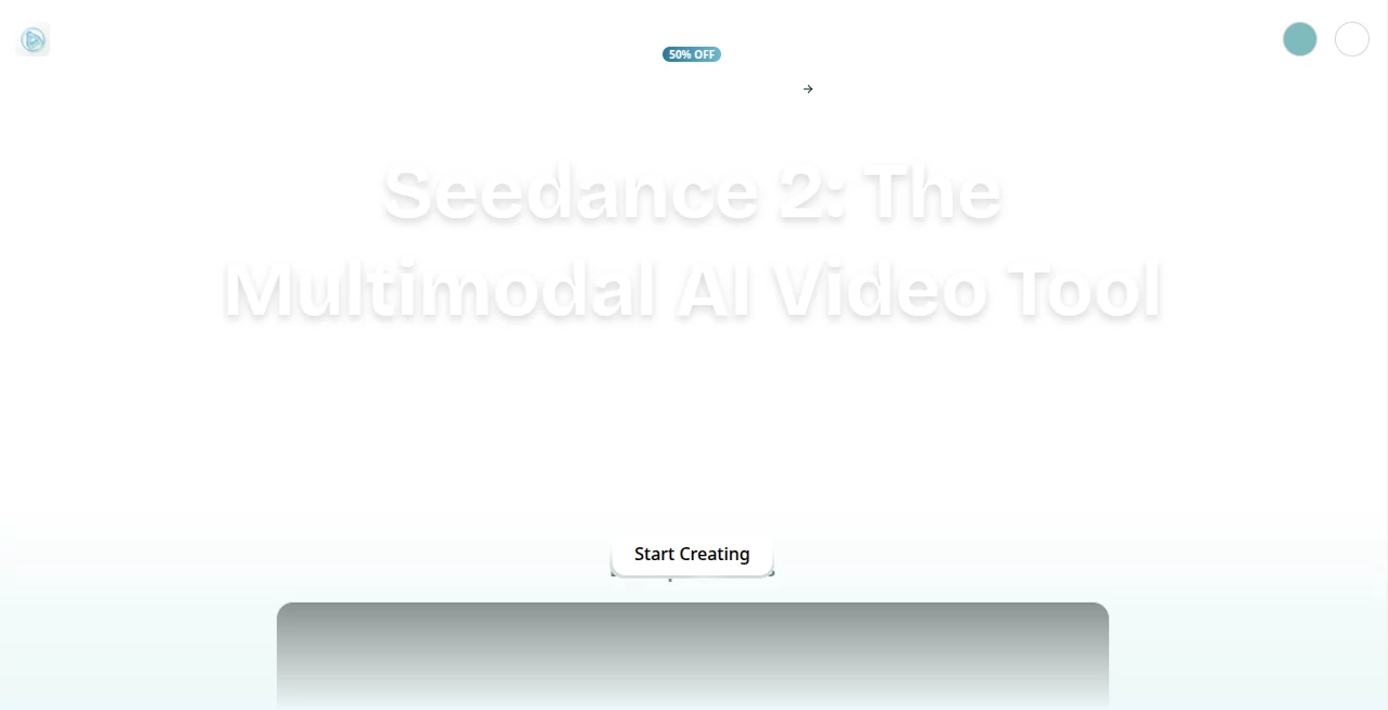 Screenshot of Seedance 2 – An AI tool in the ,AI Animated Video ,AI Image to Video ,AI Video Generator ,AI Text to Video  category, showcasing its interface and key features.