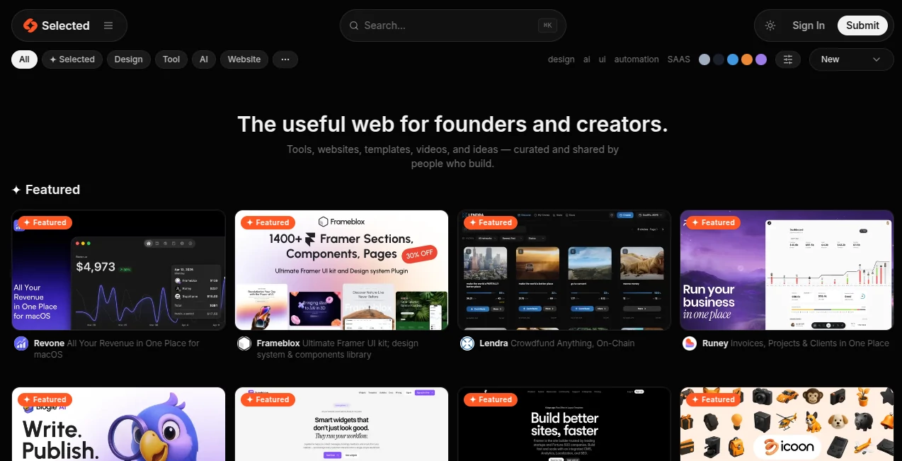 Screenshot of Selected Site – An AI tool in the ,AI Tools Directory  category, showcasing its interface and key features.