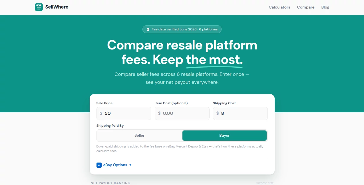Screenshot of SellWhere – An AI tool in the ,AI Sales Assistant ,AI Accounting Assistant ,AI Analytics Assistant ,AI E-commerce Assistant  category, showcasing its interface and key features.