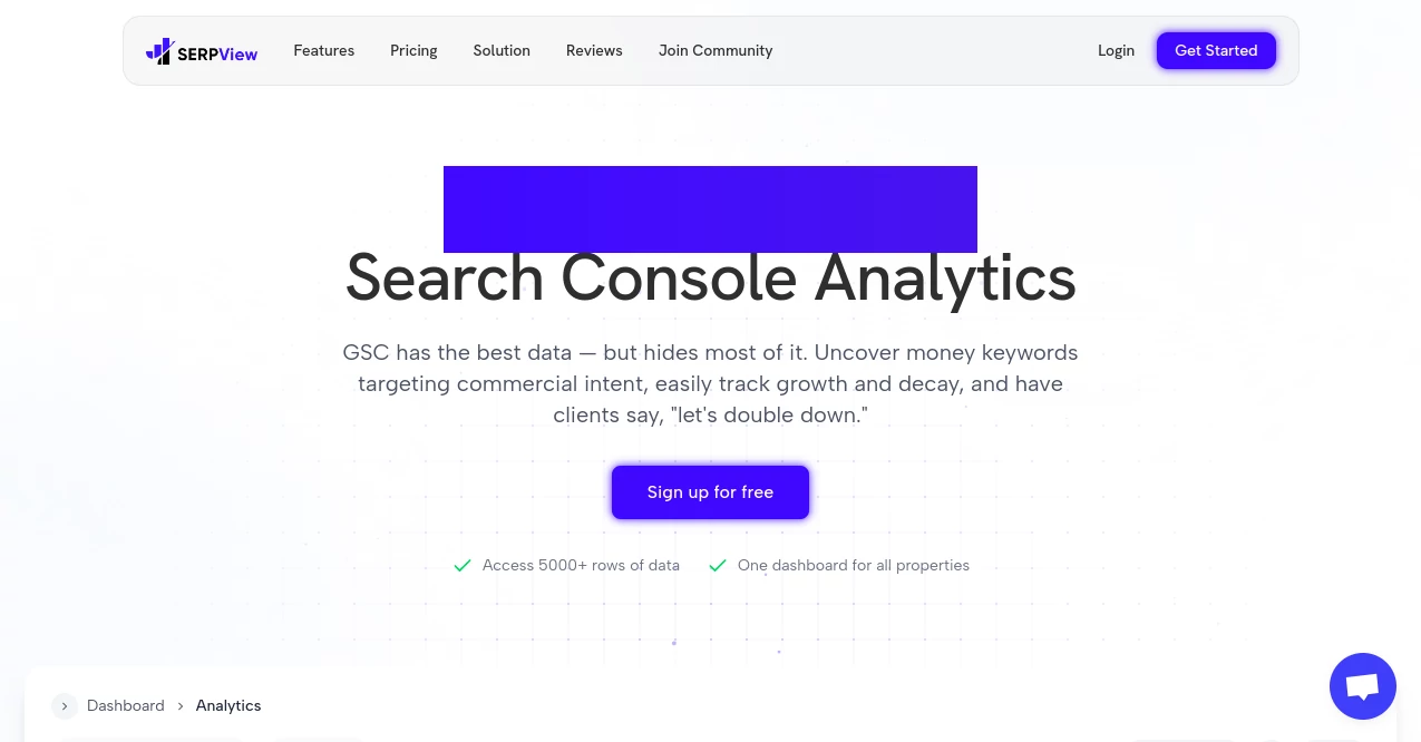 Screenshot of SERPView – An AI tool in the ,AI SEO Assistant ,AI Research Tool ,AI Analytics Assistant ,AI Content Detector  category, showcasing its interface and key features.