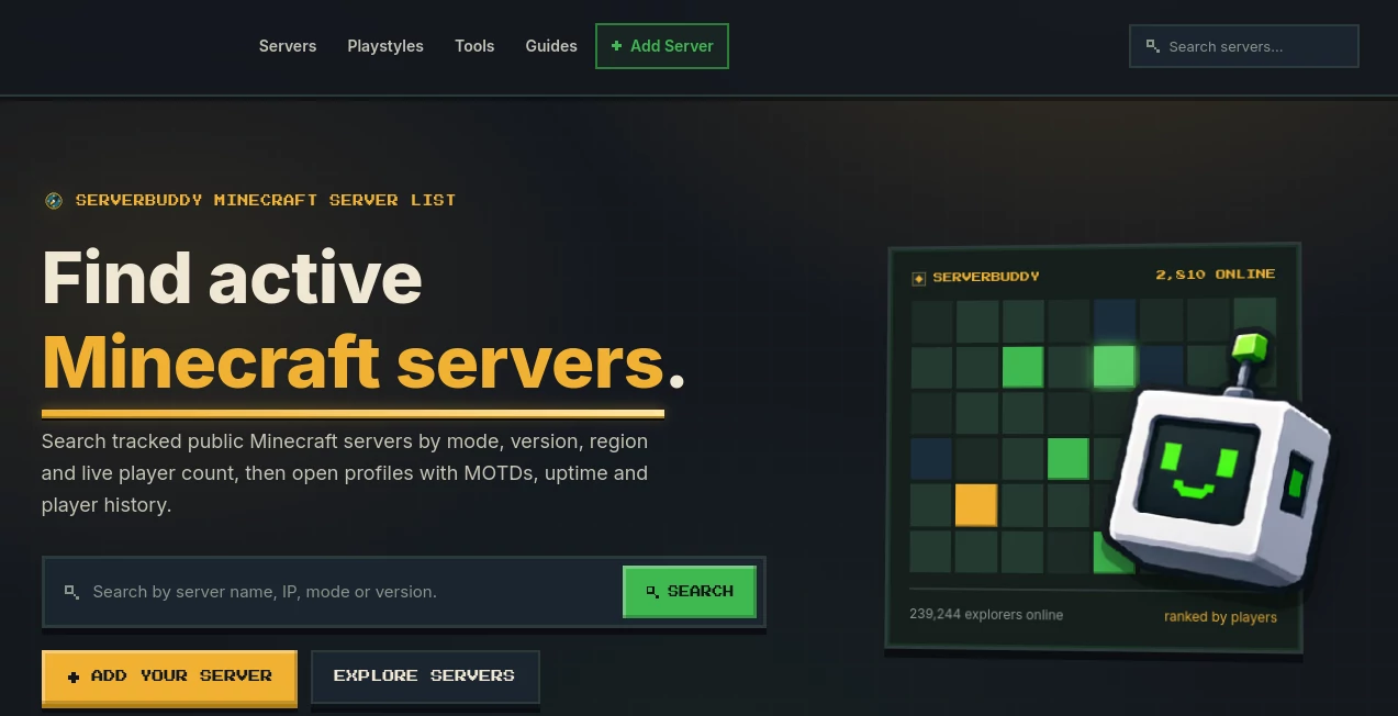 Screenshot of ServerBuddy – An AI tool in the ,AI DevOps Assistant ,AI Monitor & Report Builder ,AI Log Management ,AI Developer Tools  category, showcasing its interface and key features.