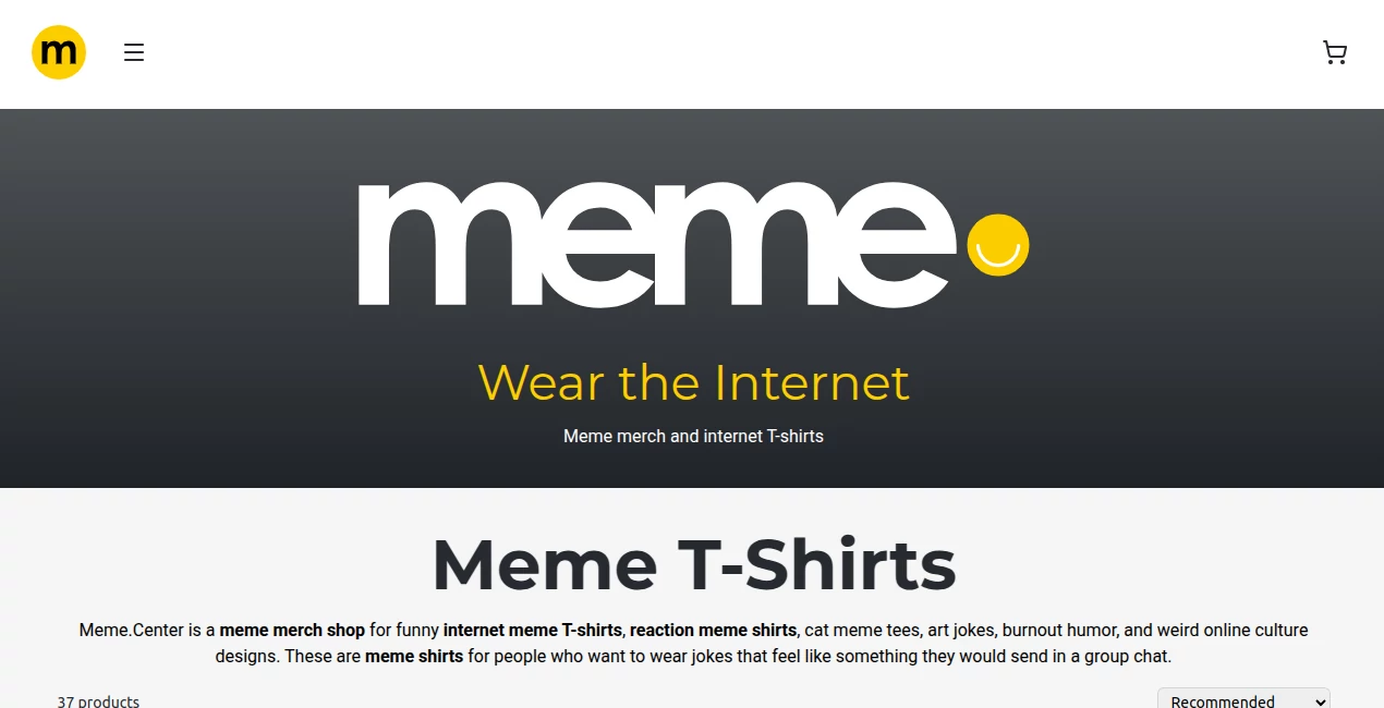 Screenshot of Meme.Center – An AI tool in the ,Other  category, showcasing its interface and key features.